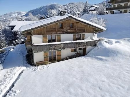 chalet t5 – praz-sur-arly (74120) – proche pistes / ski aux pieds