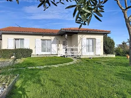 pavillon plain-pied 110 m2 avec grand jardin