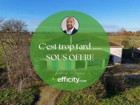 maison de plain-pied à vendre