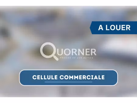 a louer cellule commerciale 420 m2 - vitrolles