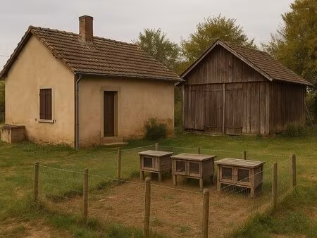 recherche petite ferme / logement avec terrain – secteur louhans