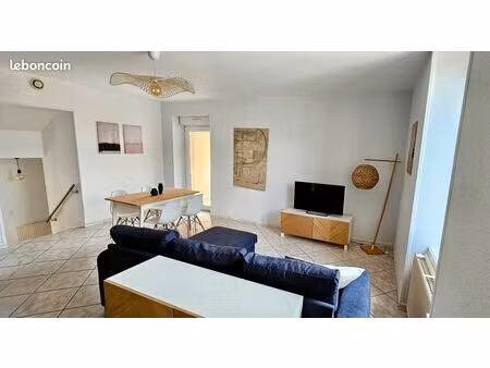 chambre meublée (bail individuel) en co-living dans appartement design de 70m2