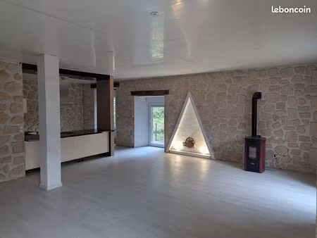 appartement 150m2 + garage 20m2 + terrain