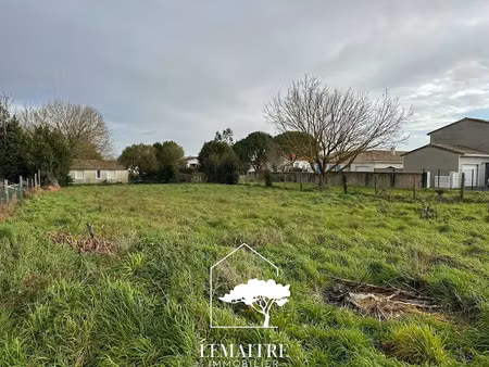 vente terrain 1043 m² à la tremblade (17390)  261 450 €