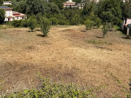 vente terrain 1088 m² à tourrette-levens (06690)  263 000 €