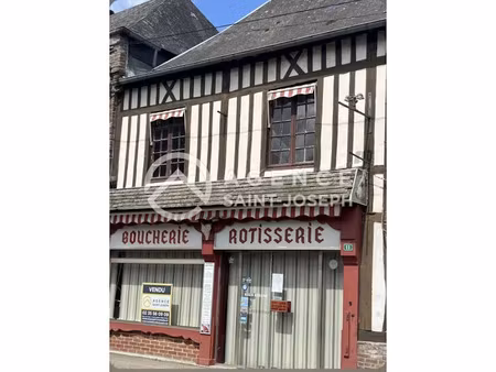 vente locaux professionnels 3 pièces 55 m² à hericourt-en-caux (76560)  65 000 €