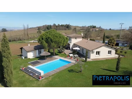 maison 4 chambres et dépendance pommiers versant ouest vue impr