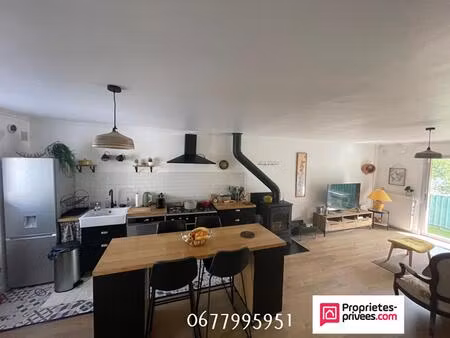 maison 4 pièce(s) 64.51 m2 2 chambres 1 piece a vivre 1 garage 41 m2