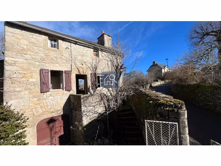 maison en pierre t3 avec terrain et cave