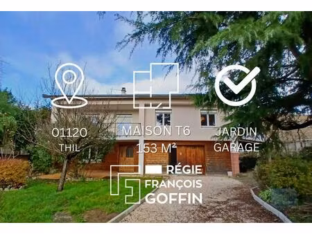 location maison 6 pièces 153m² thil 01120