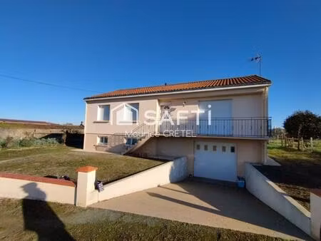 maison sous sol 96 m² +grand terrain 2800 m²