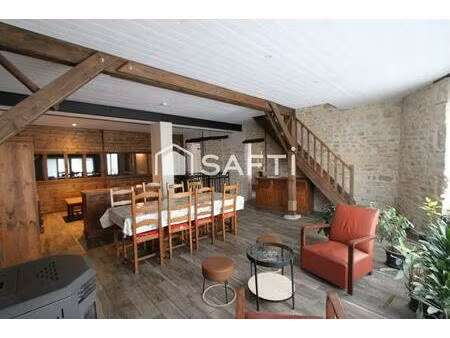 charmante maison de 3 chambres aux beaux volumes