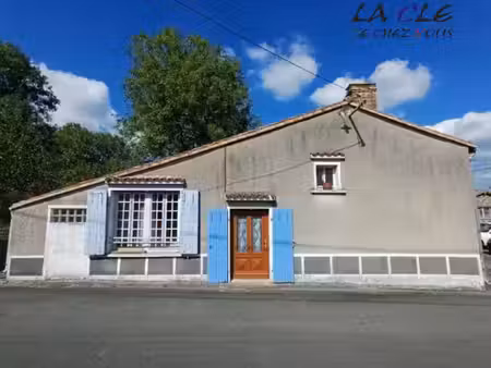 achat maison 3 pièces 58m² puihardy 79160