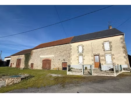 vente maison 4 pièces 89 m² à bussière-dunoise (23320)  138 500 €