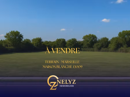 achat terrain 293m² marseille 9ème