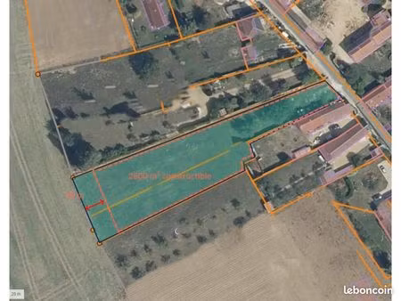 terrain 2 896 m² epieds