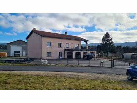 entre riotord 43220 et marlhes 42660 maison sur sous-sol complet 175m² habitables 3/4 cham