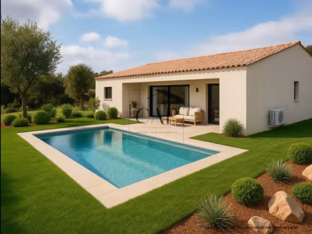 villa t4 neuve de 106 m² avec piscine & jardin – sainte-lucie de porto-vecchio – new 3-bed