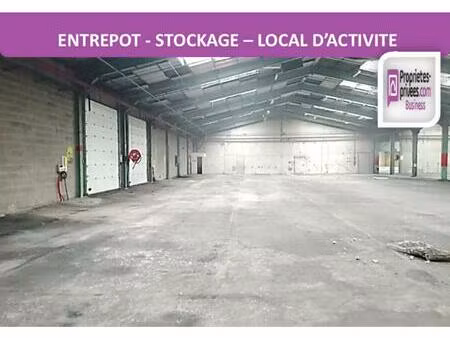 métropole de rouen - local d'activité  entrepôt logistique 3000 m²
