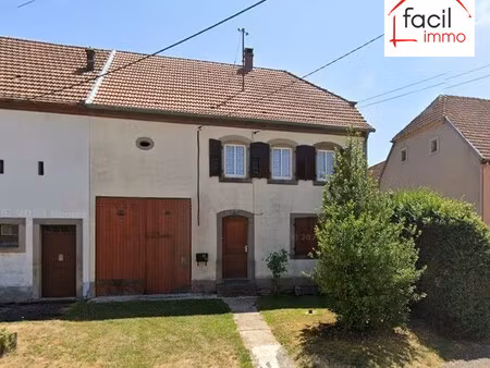 achat maison 4 pièces 89m² sarrebourg 57400