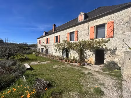 vente maison 6 pièces 170 m² à cressensac (46600)  291 150 €