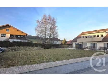 terrain à vendre - 1031 m2 - gilley - 25 - franche-comte
