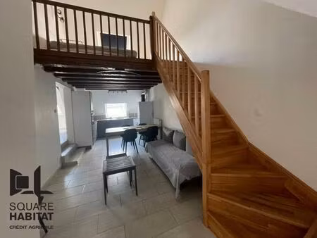 location appartement 2 pièces meublé 43m² loches 37600