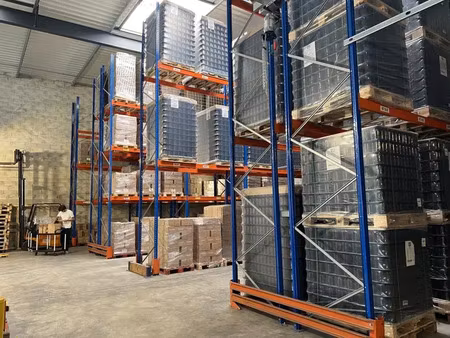 locaux industriels ou dépôt - mis en location - 450 m² à gonesse - hub logistique idéal pr