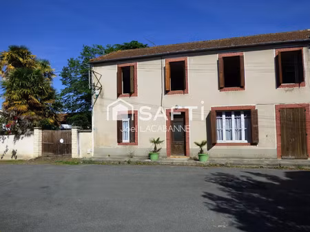 vente maison 8 pièces 180 m² castelnau-rivière-basse (65700)