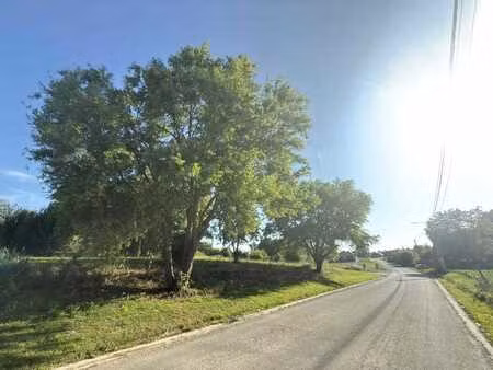 terrain à bâtir avec orientation sud