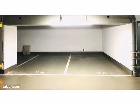 à louer : place de parking en sous-sol sécurisé
