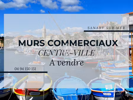 vente locaux professionnels 20 m² à sanary-sur-mer (83110)  225 000 €
