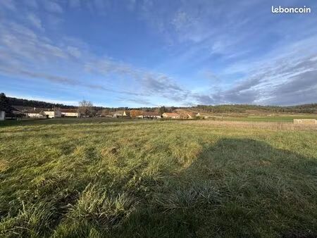 terrain 14 638 m² poincon les larrey