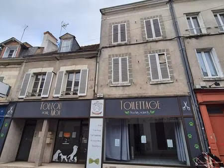 ensemble immobilier 250 m² - local commercial et deux logements - hyper centre de romorant