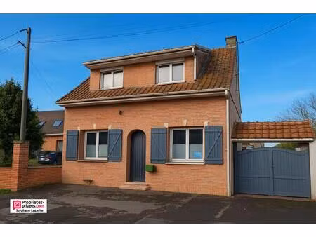 maison sains en gohelle 5 pièce(s) 106 m2 avec jardin et garage