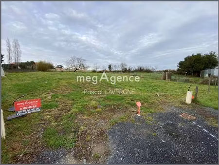 terrain à bâtir de 640 m2 viabilisé et borné - proximité de saint-gilles-croix-de-vie - co