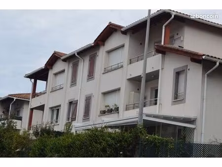 apart. t-2 à vendre + garage fermé- hendaye - particulier