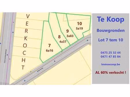 grond te koop in westerlo