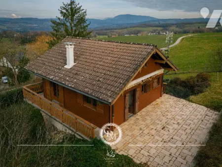 vente chalet 4 pièces 80 m² à chilly (74270)  450 000 €