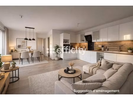 vente appartement 2 pièces 46.6 m² à croix (59170)  179 000 €