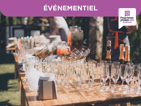 toulouse - péniche d'exception avec fonds de commerce evenementiel