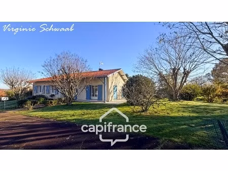 maison à vendre 5 pièces habas (40) de plain-pied – calme  confort et proximité immédiate 