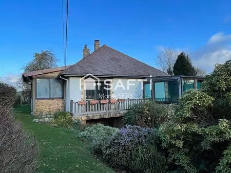 maison de plain-pied avec sous-sol complet et dépendances