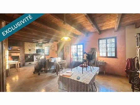 bas de maison t4 en pleine campagne + appartement t1