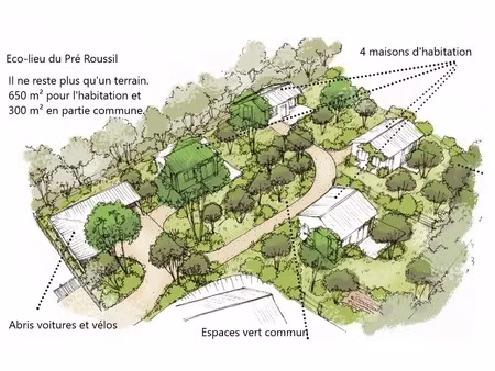 terrain à bâtir au sein d’un éco-lieu à selonnet (04 alpes-de-haute-provence)