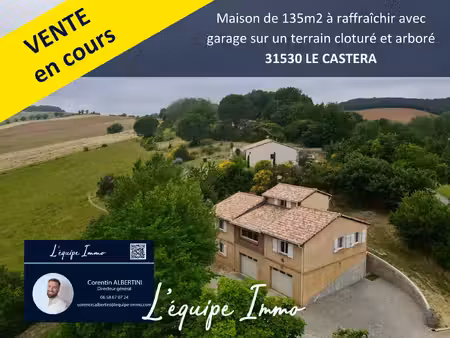 achat maison 130m² le castera 31530