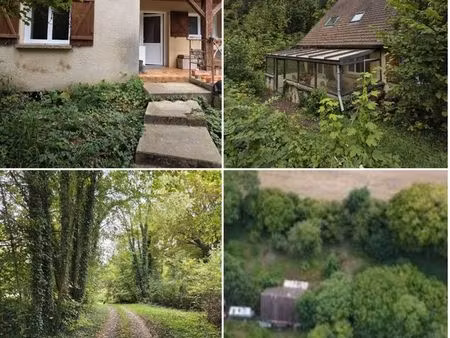 jolie maison dans un écrin de verdure