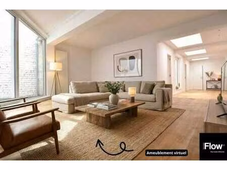 loft exceptionnel de 200 m2 - 4ch. et terrasse de 25 m2