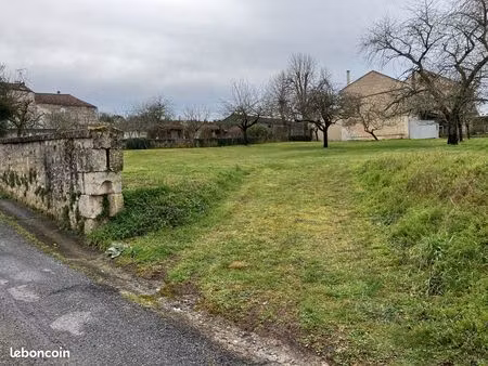 terrain à bâtir 1050m2 85/m2