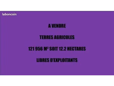 bien agricole 122000 m² martinvast
